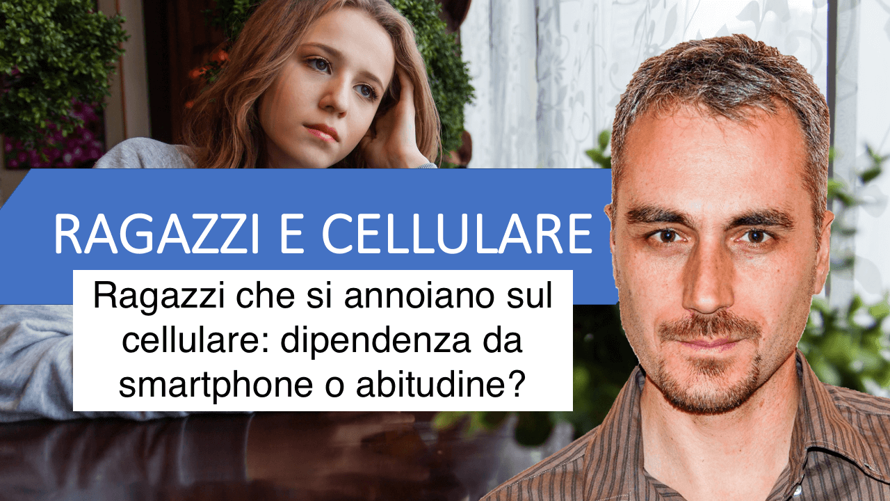 Ragazzi che si annoiano sul cellulare: dipendenza o abitudine?